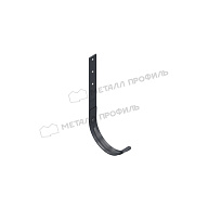 Держатель желоба МЕТАЛЛ ПРОФИЛЬ GS lite D125х280 Ral 7024
