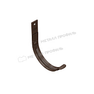 Держатель желоба карнизный МЕТАЛЛ ПРОФИЛЬ Foramina Freeze DarkBrown