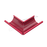 Угол желоба наружный МЕТАЛЛ ПРОФИЛЬ Foramina PUR D125 Ral 3005