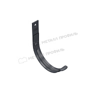 Держатель желоба карнизный МЕТАЛЛ ПРОФИЛЬ Foramina PUR D125х132 Ral 7024