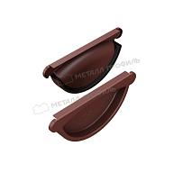 Заглушка желоба МЕТАЛЛ ПРОФИЛЬ Foramina PUR D125 RR32