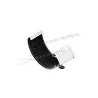 Соединитель желоба МЕТАЛЛ ПРОФИЛЬ GS lite D125 Ral 9003
